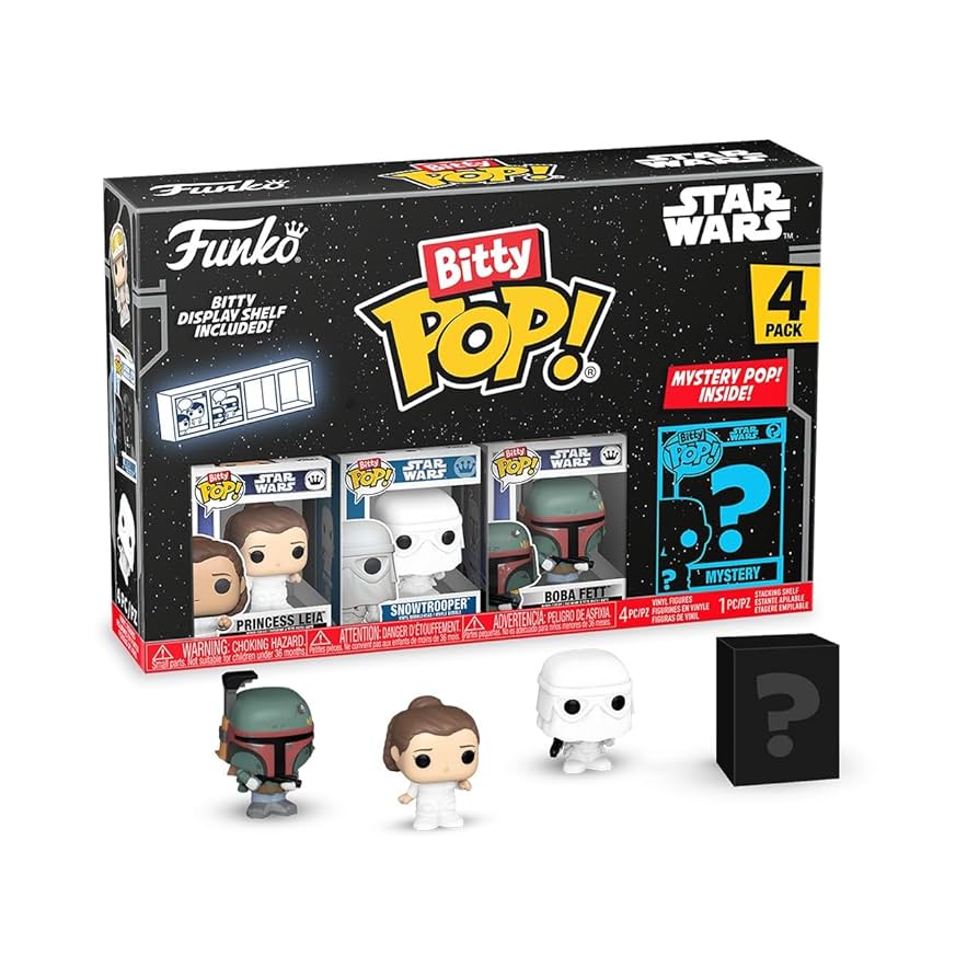 スター・ウォーズ ボスク フィギュア ミステリーミニ FUNKO Amazon.com: Funko Bitty Pop! Star Wars - Leia, Snowtrooper